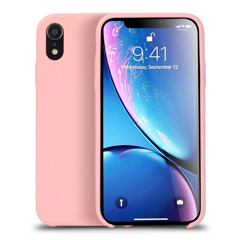 iPHONE Xr 6.1in Pro Silicone Hard Case (Pink)